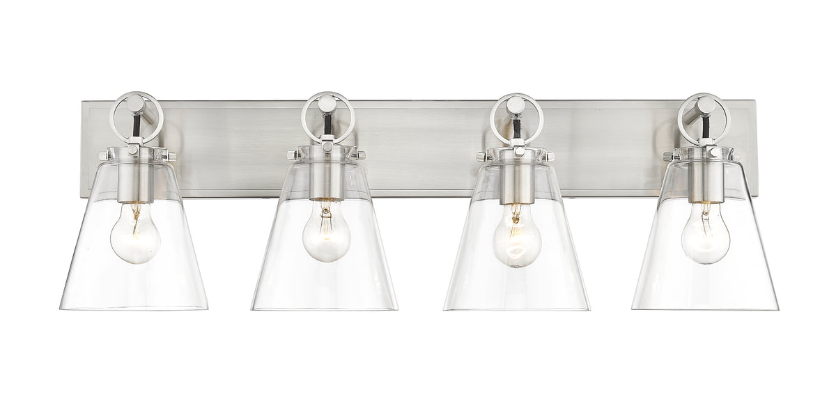 Luminaire de vanité Harper Nickel brossé, 31 1/4" – vue 4