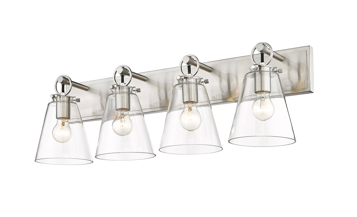 Luminaire de vanité Harper Nickel brossé, 31 1/4" – vue 5