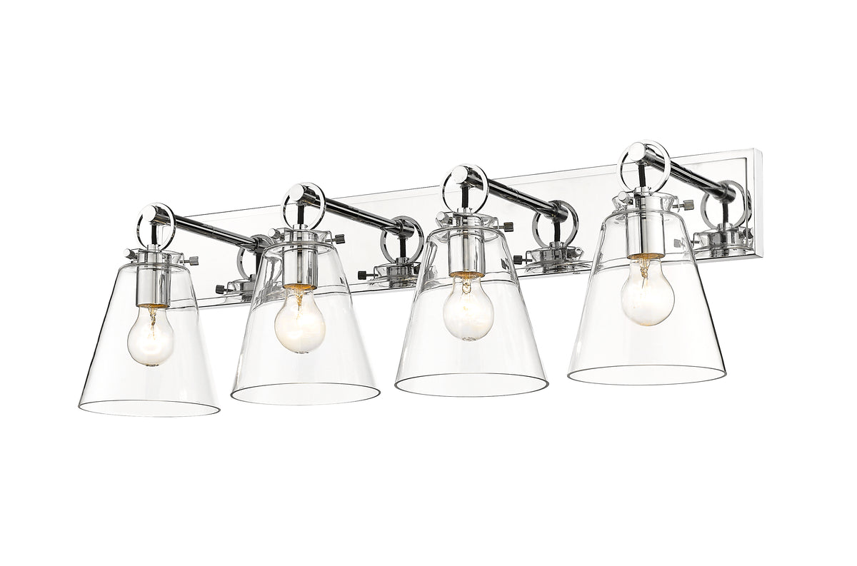 Luminaire de vanité Harper Chrome, 31 1/4" – vue 5