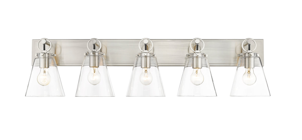 Luminaire de vanité Harper Nickel brossé, 39 3/4" – vue 4