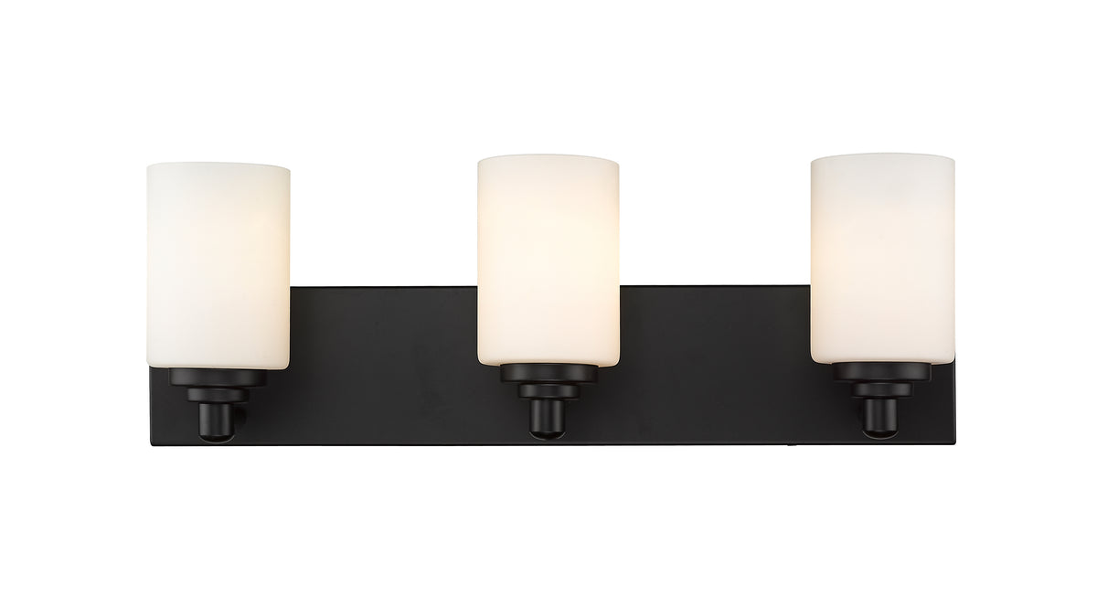Luminaire de vanité Soledad Noir mat, 23" – vue 2