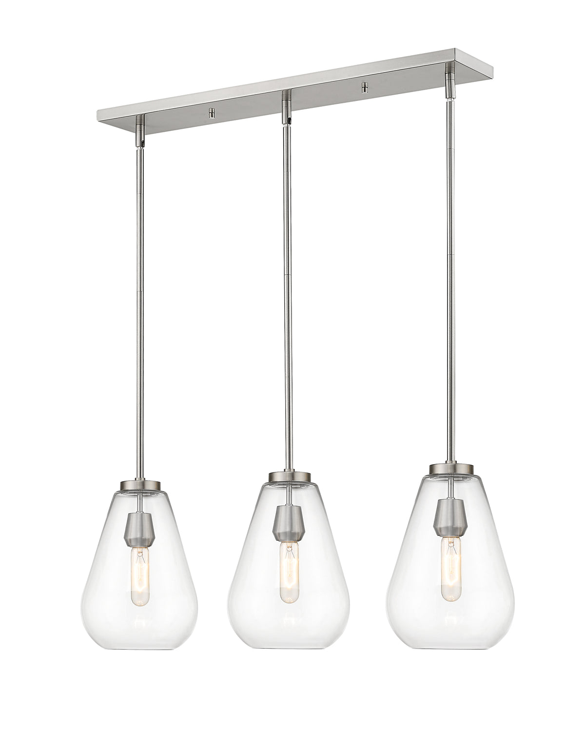Suspension linéaire Ayra Nickel brossé – vue 5