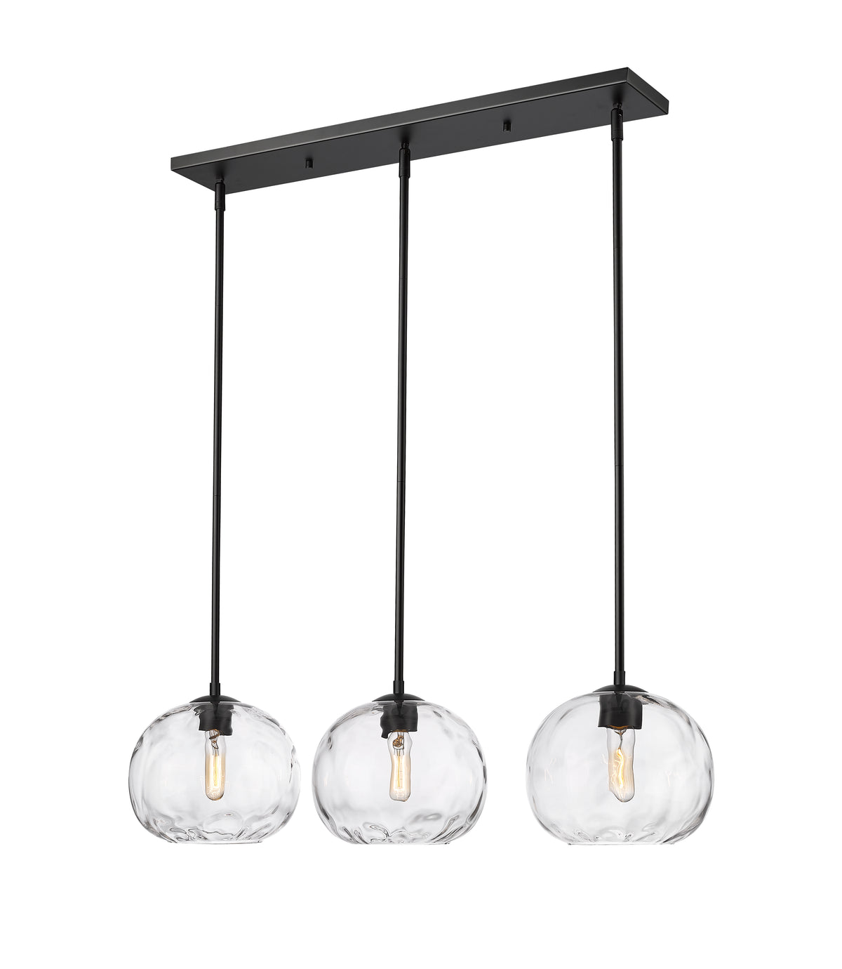 Suspension linéaire Chloe Noir mat – vue 5