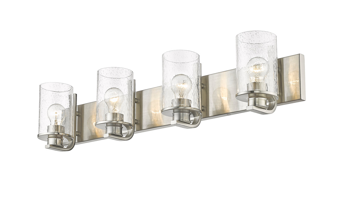 Luminaire de vanité Beckett Nickel brossé, 34" – vue 5