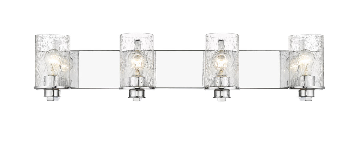 Luminaire de vanité Beckett Chrome, 34" – vue 4