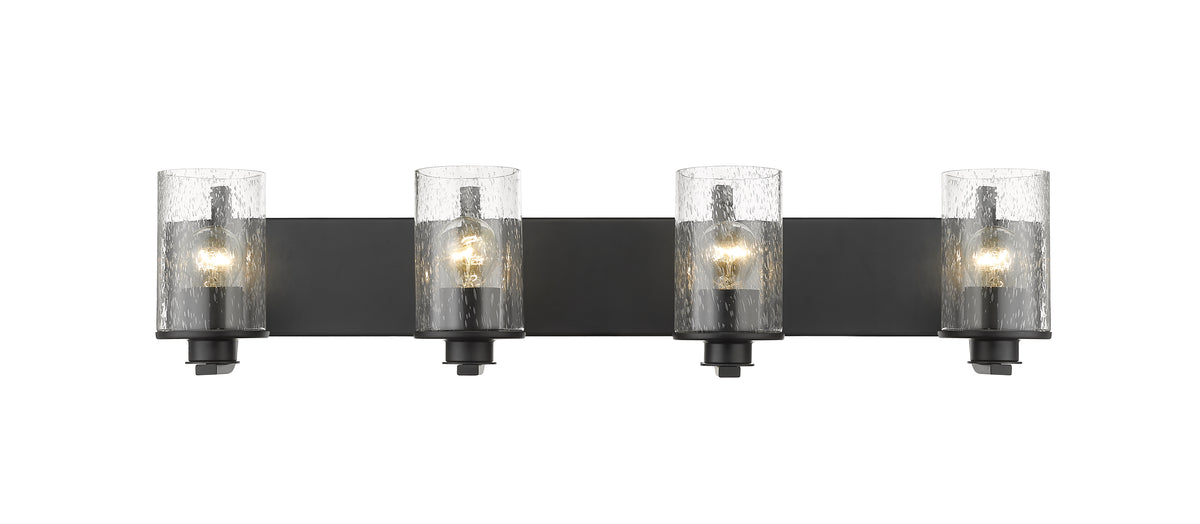 Luminaire de vanité Beckett Noir mat, 34" – vue 4