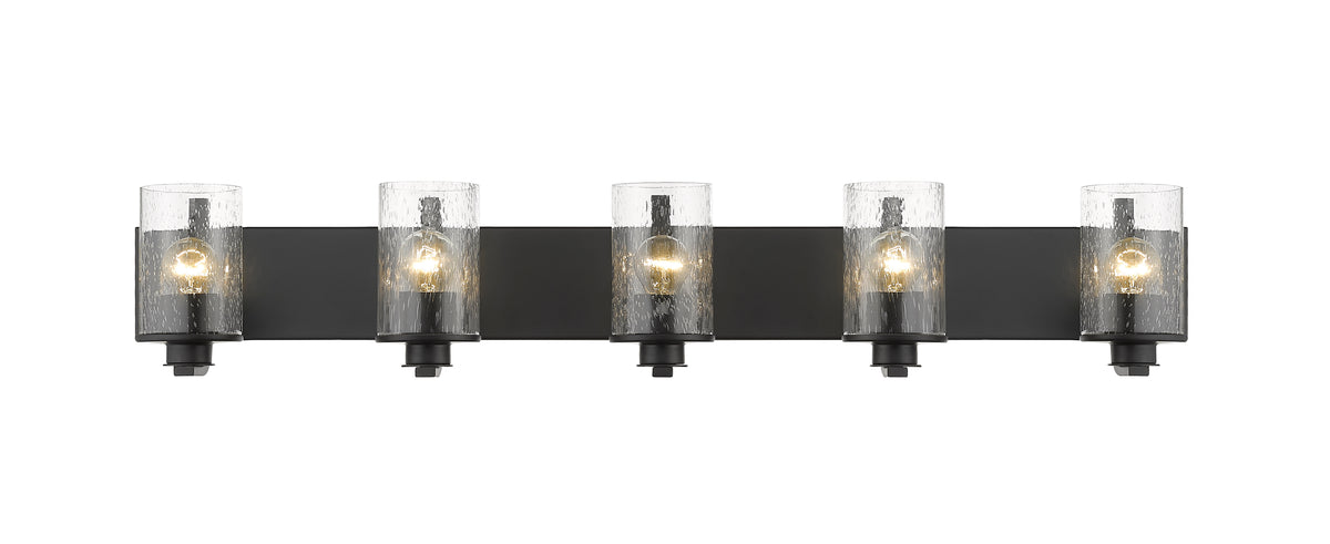 Luminaire de vanité Beckett Noir mat, 42" – vue 4