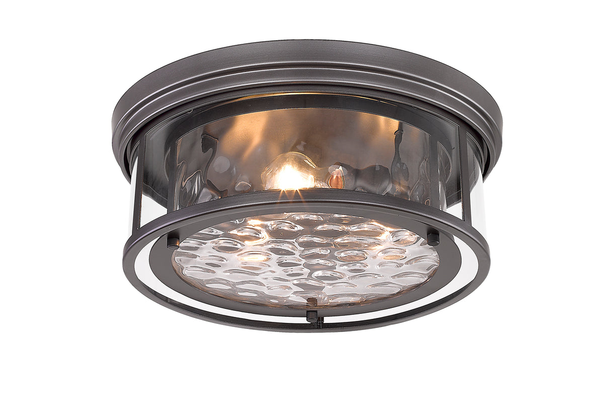 Plafonnier Clarion Bronze, 16" – vue 5