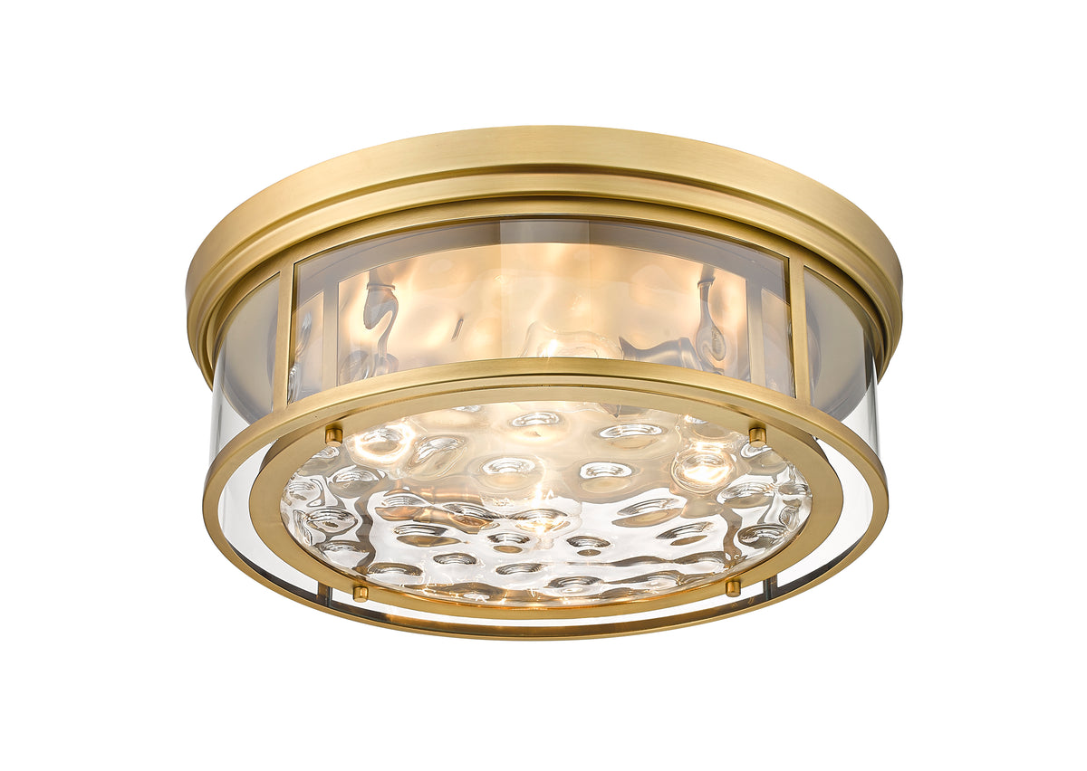 Plafonnier Clarion Laiton frotté, 20 3/4" – vue 5