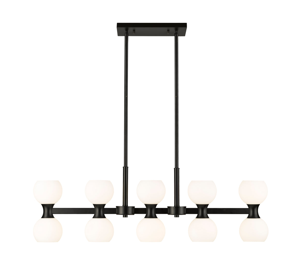 Suspension linéaire Artemis nombre ampoules 10 – vue 4