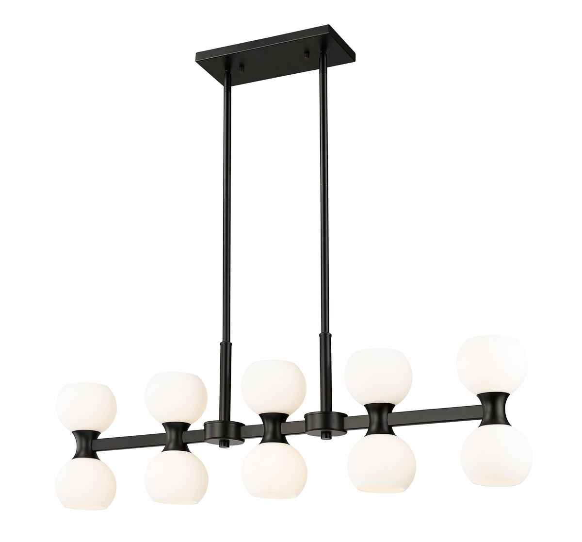 Suspension linéaire Artemis nombre ampoules 10 – vue 5