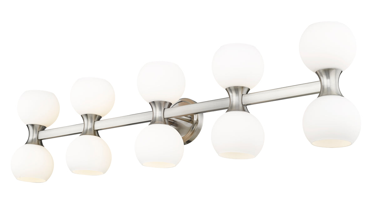 Luminaire de vanité Artemis Nickel brossé, 45" – vue 5