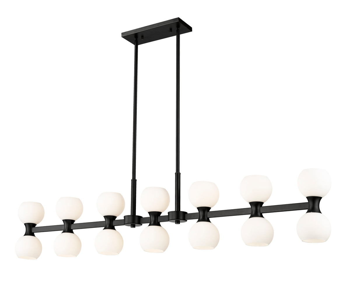 Suspension linéaire Artemis nombre ampoules 14 – vue 5
