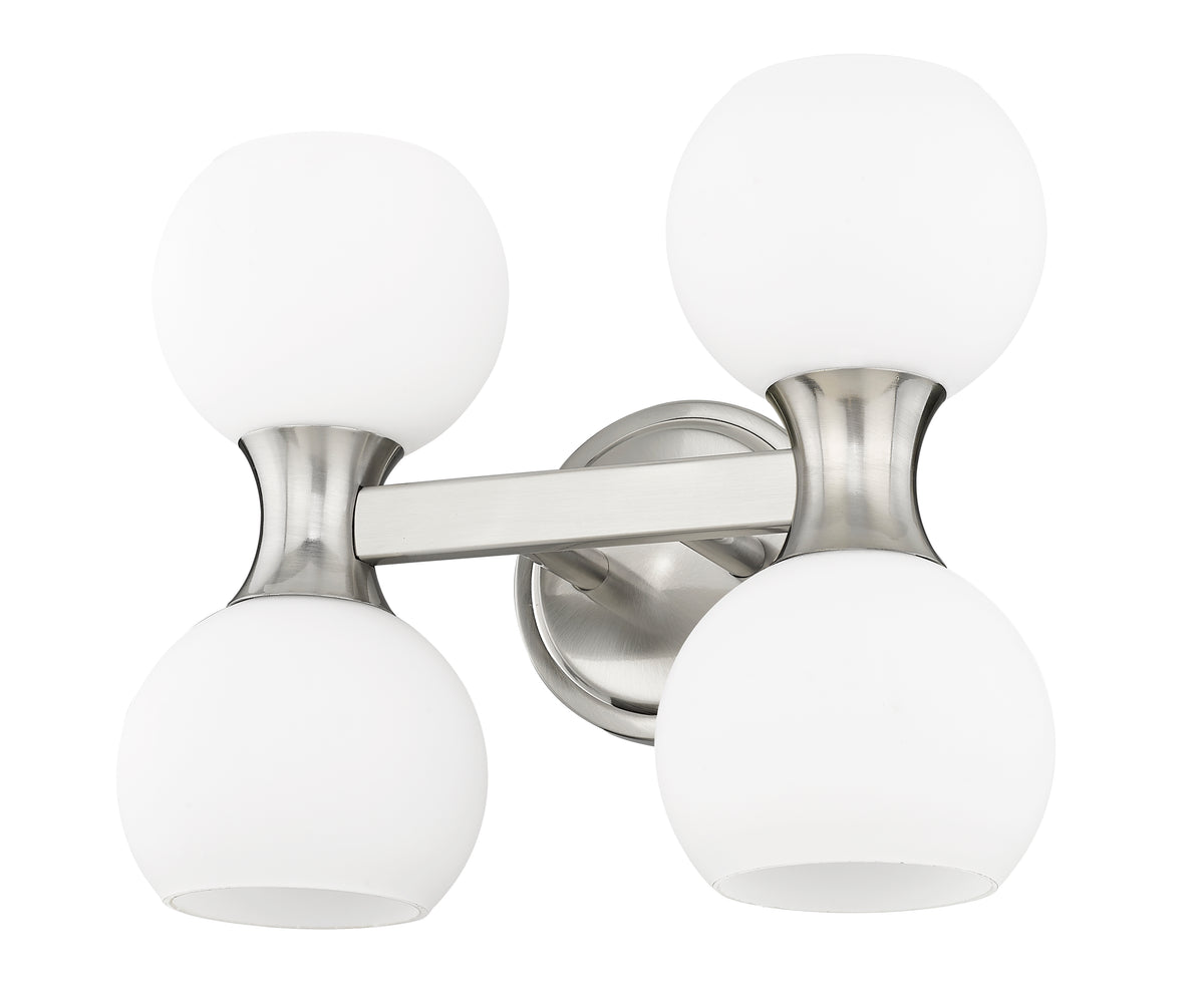 Luminaire de vanité Artemis Nickel brossé, 13" – vue 5
