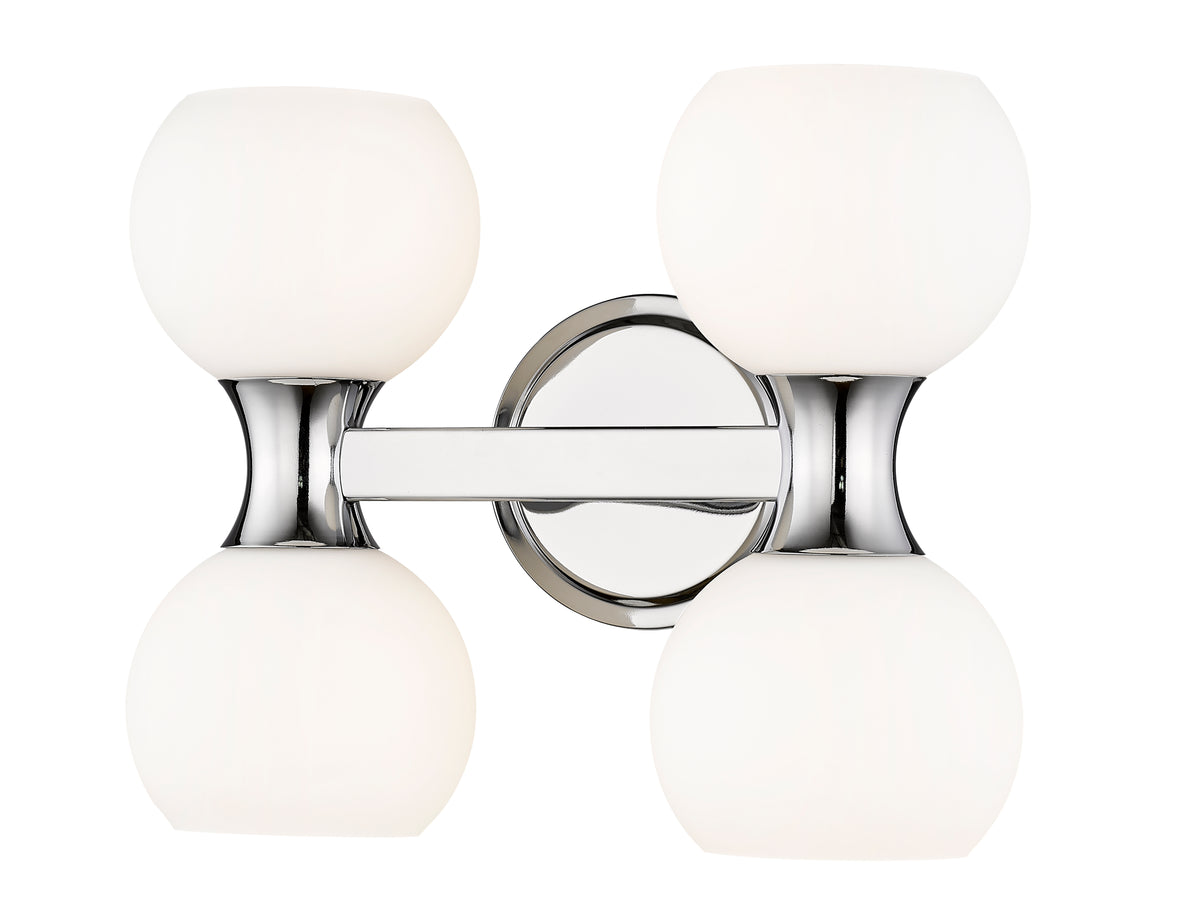 Luminaire de vanité Artemis Chrome, 13" – vue 4