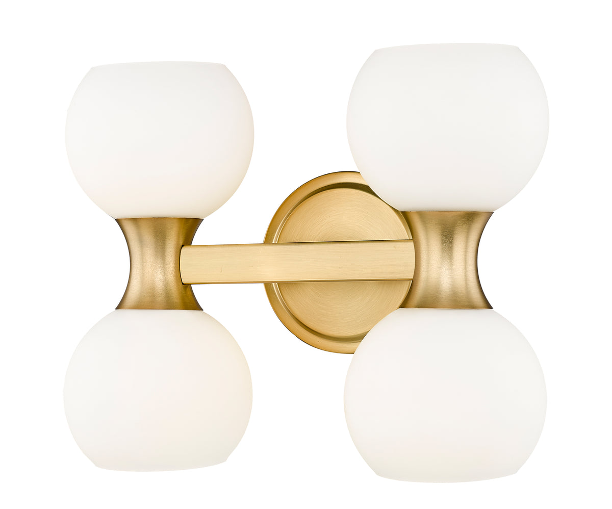 Luminaire de vanité Artemis Or moderne, 13" – vue 4
