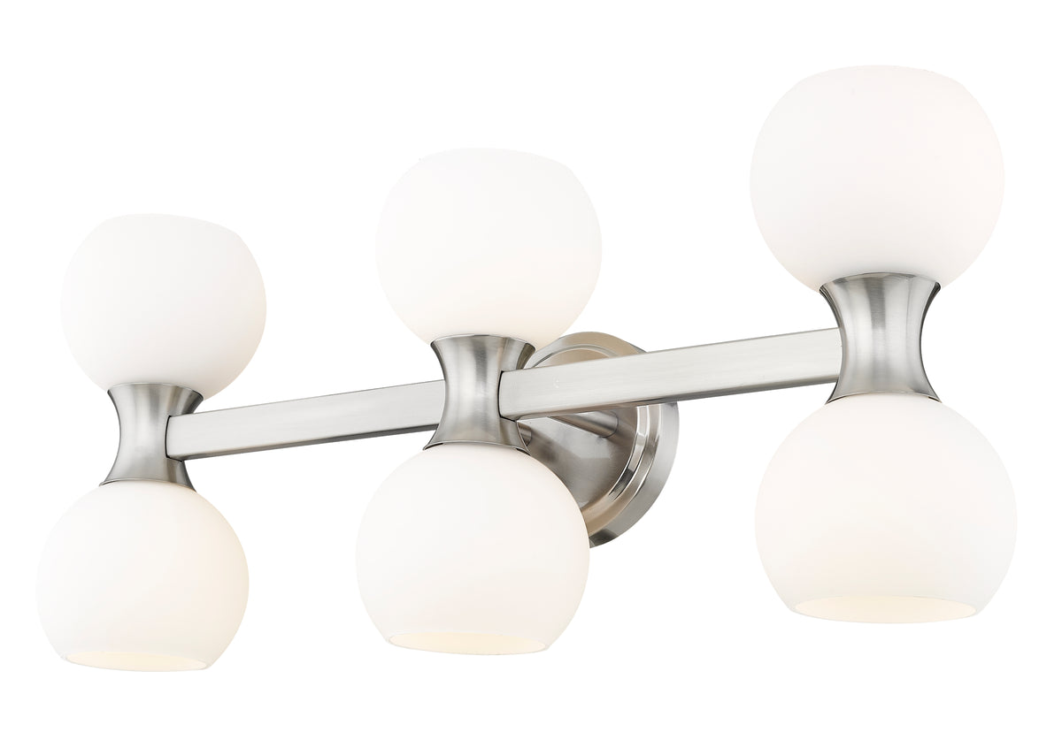 Luminaire de vanité Artemis Nickel brossé, 25" – vue 5