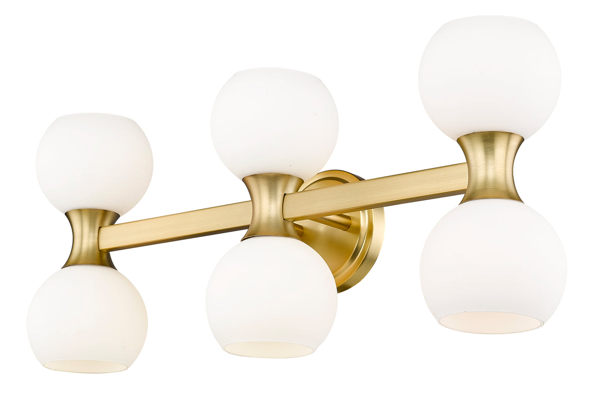 Luminaire de vanité Artemis Or moderne, 25" – vue 5
