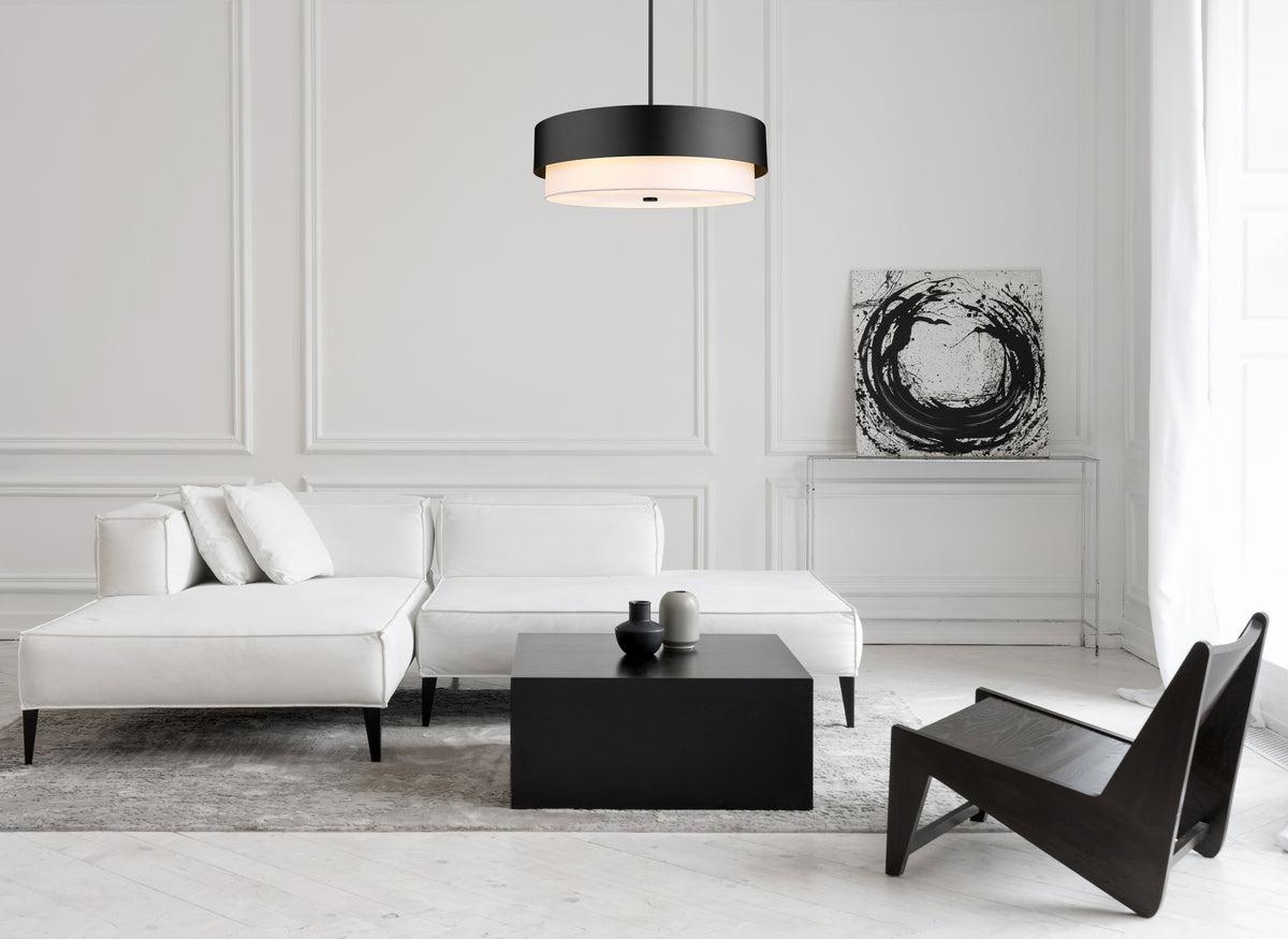 Lustre Counterpoint Noir mat – vue 2