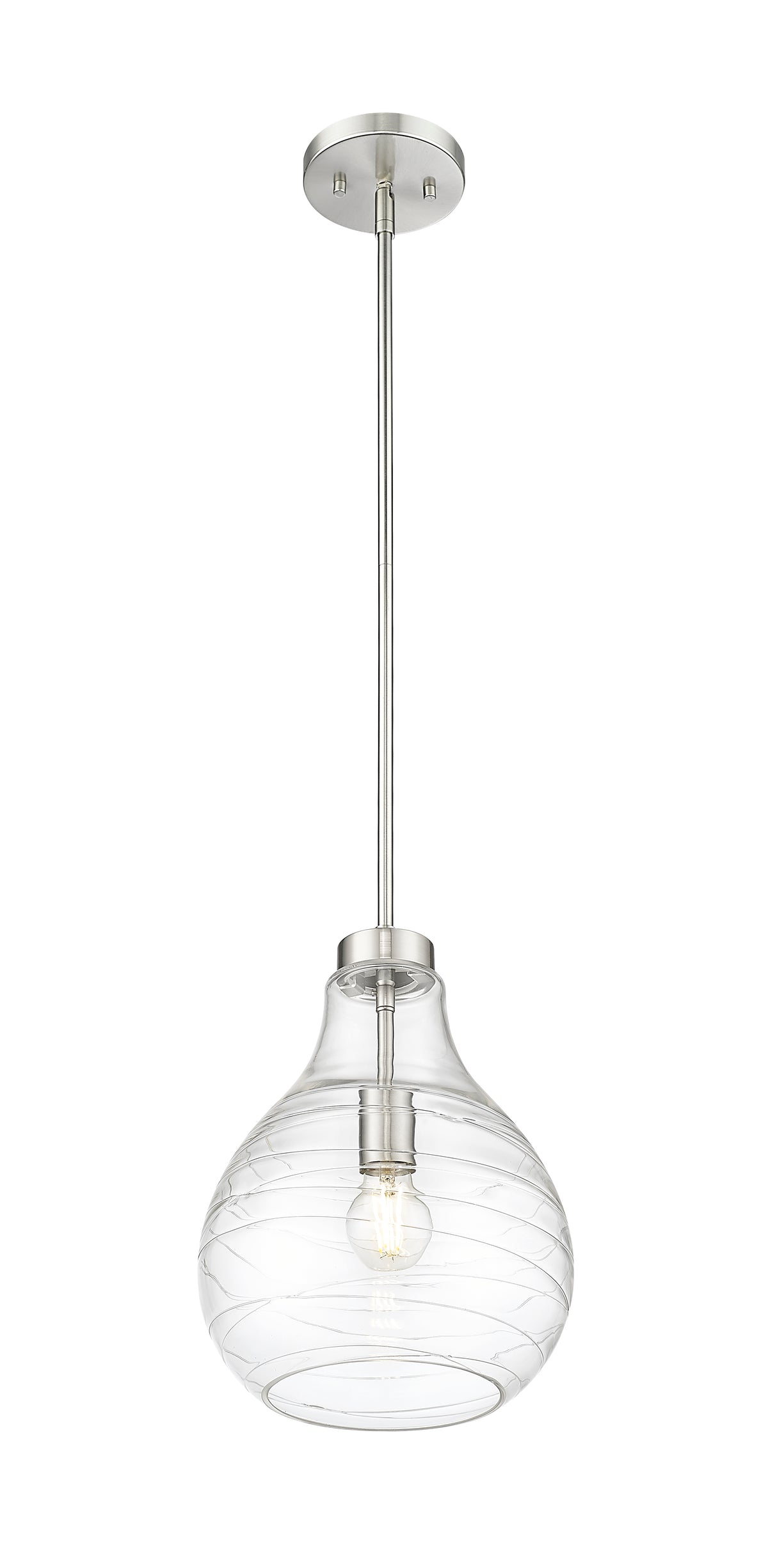 Mini-suspension Bon Air Nickel brossé – vue 5