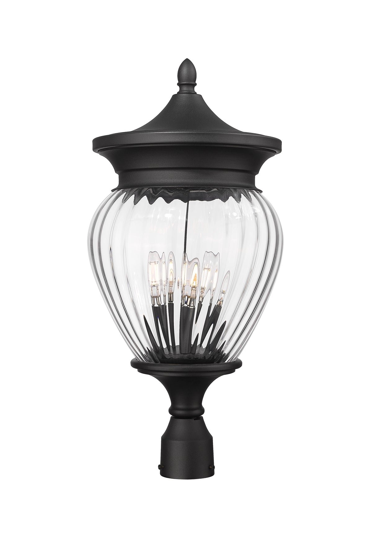 Lanterne sur poteau Davina 25 1/4" – vue 3