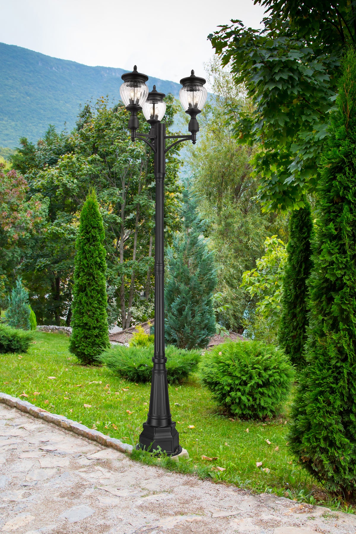 Lanterne sur poteau Davina 115 1/4" – vue 3