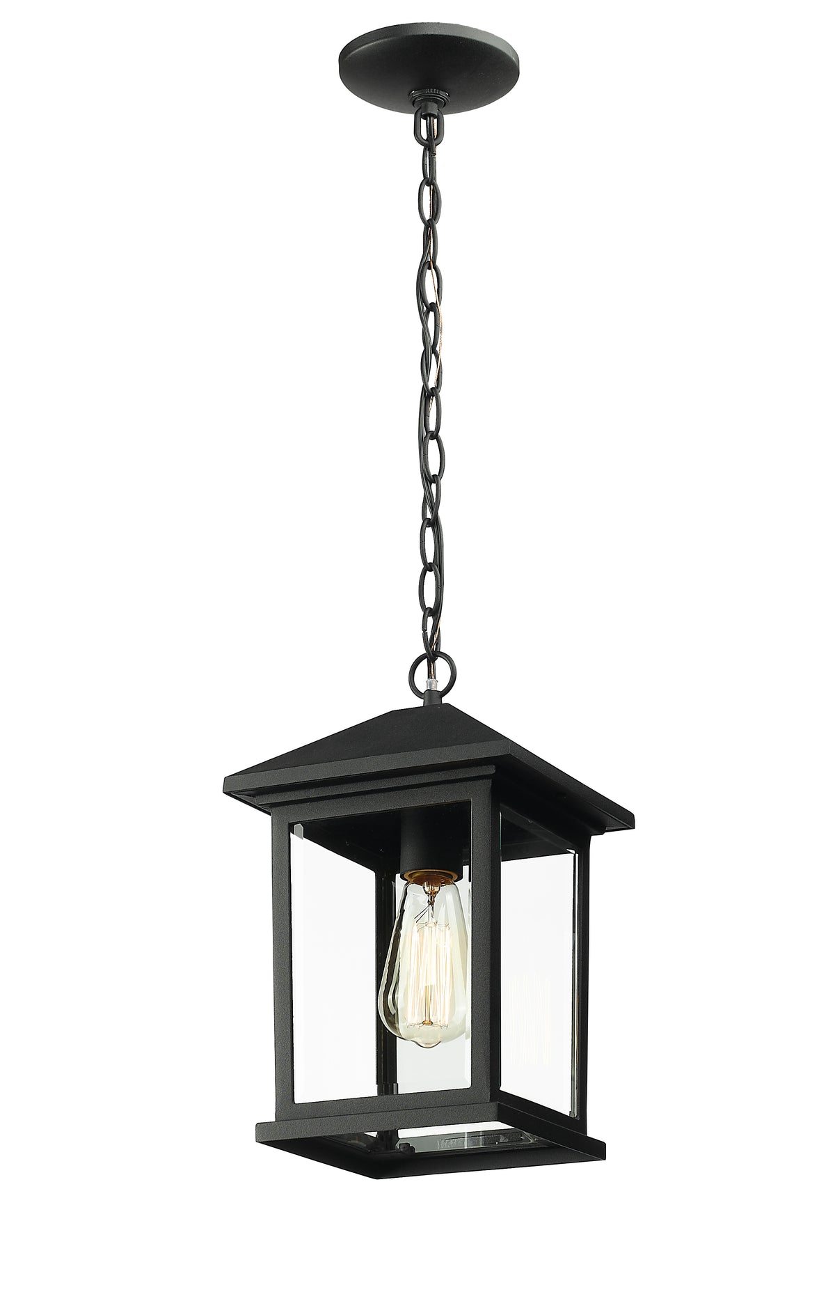 Suspension extérieure Portland Noir, 8" – vue 4
