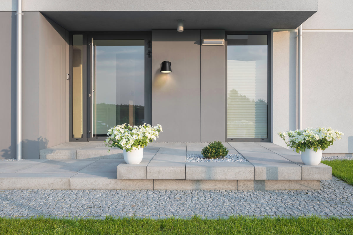 Lanterne murale extérieure Asher Noir – vue 2