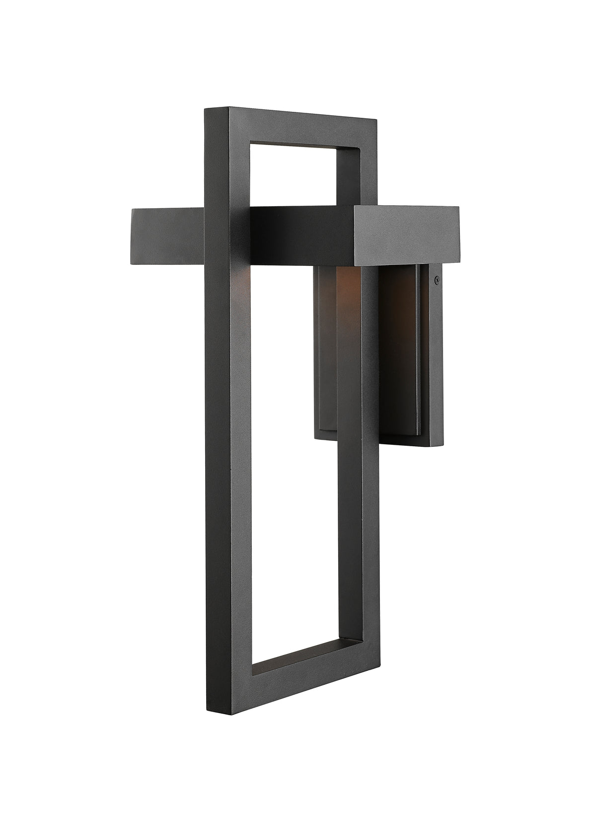 Lanterne murale extérieure Luttrel Noir, 8 5/8" – vue 5
