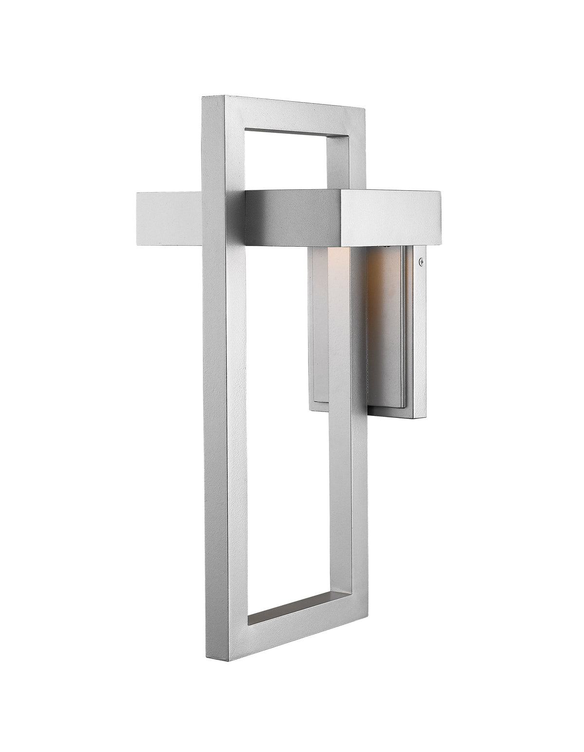 Lanterne murale extérieure Luttrel Argent, 8 5/8" – vue 3