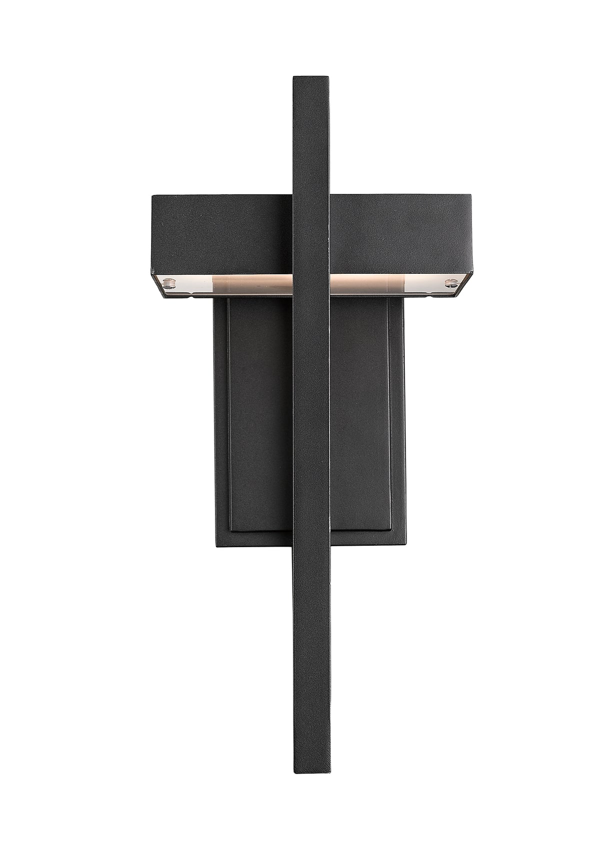 Lanterne murale extérieure Luttrel Noir, 7 1/8" – vue 3