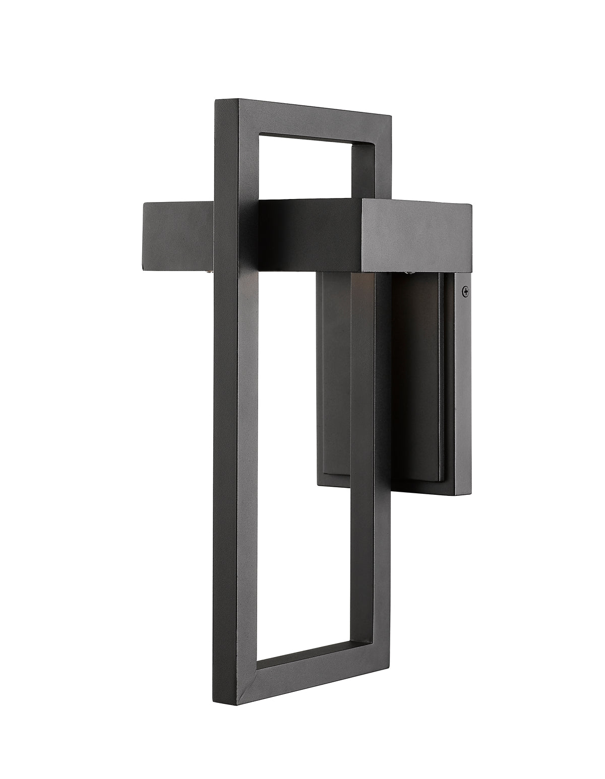 Lanterne murale extérieure Luttrel Noir, 7 1/8" – vue 4