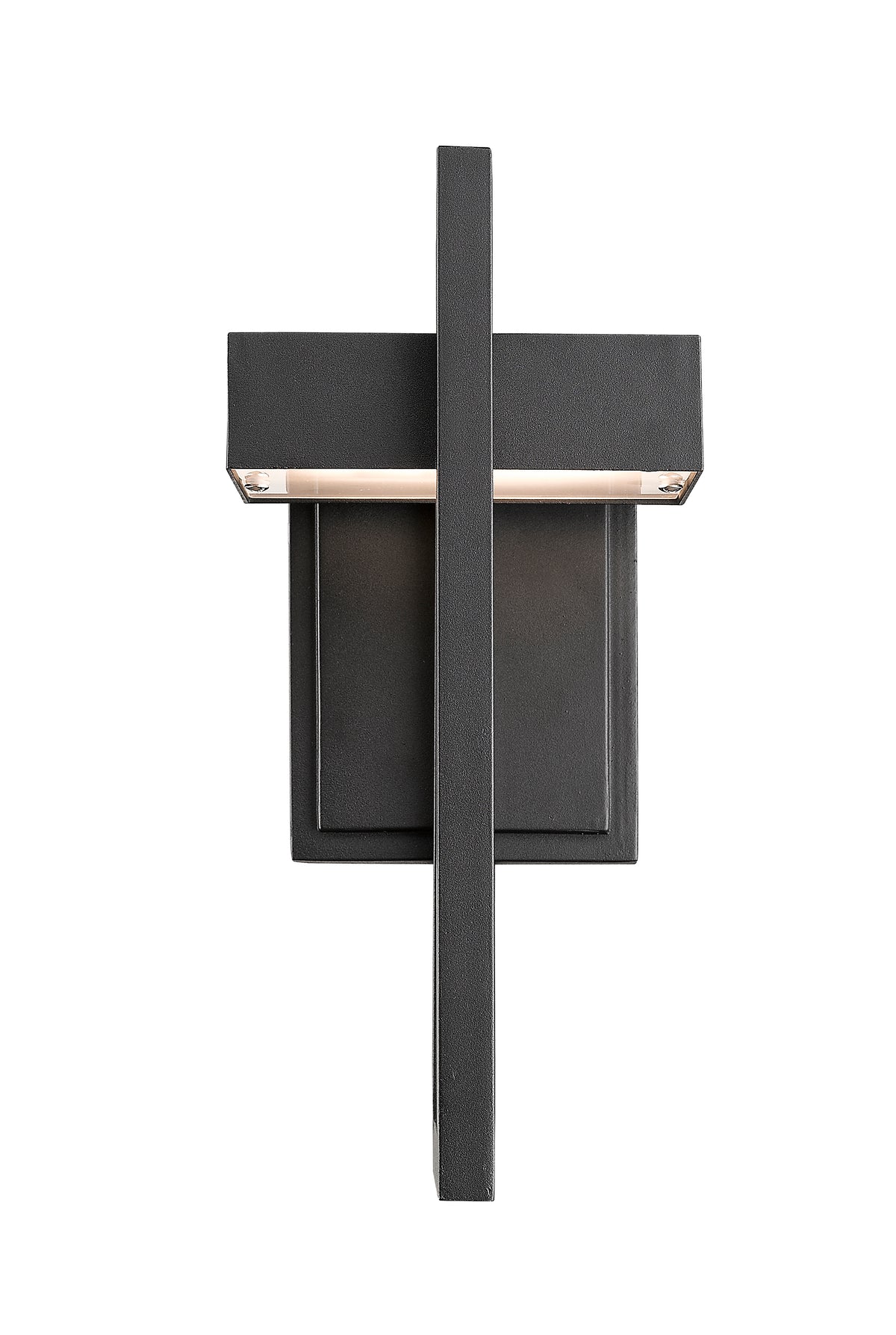 Lanterne murale extérieure Luttrel Noir, 5 1/2" – vue 2