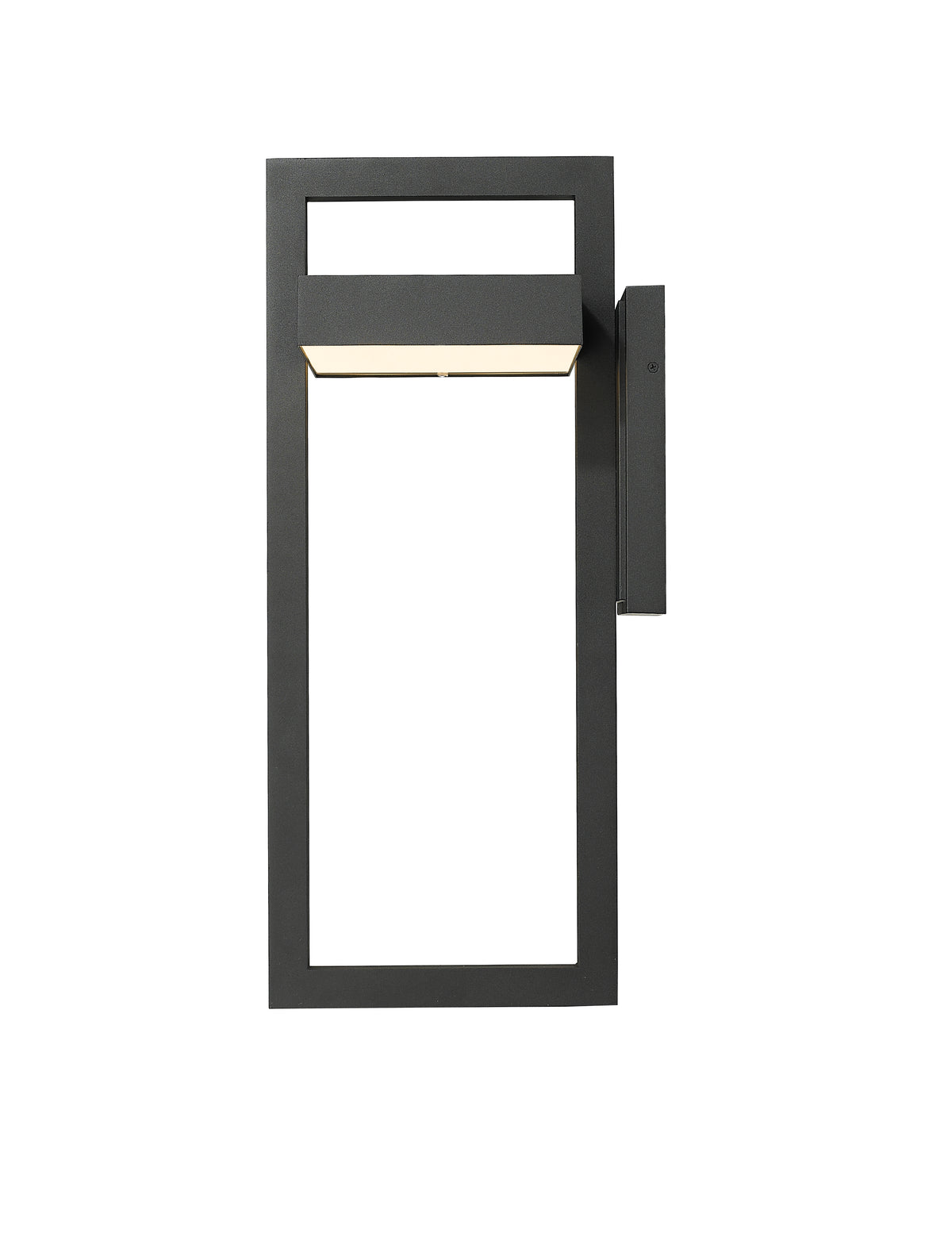 Lanterne murale extérieure Luttrel Noir, 11 3/4" – vue 4