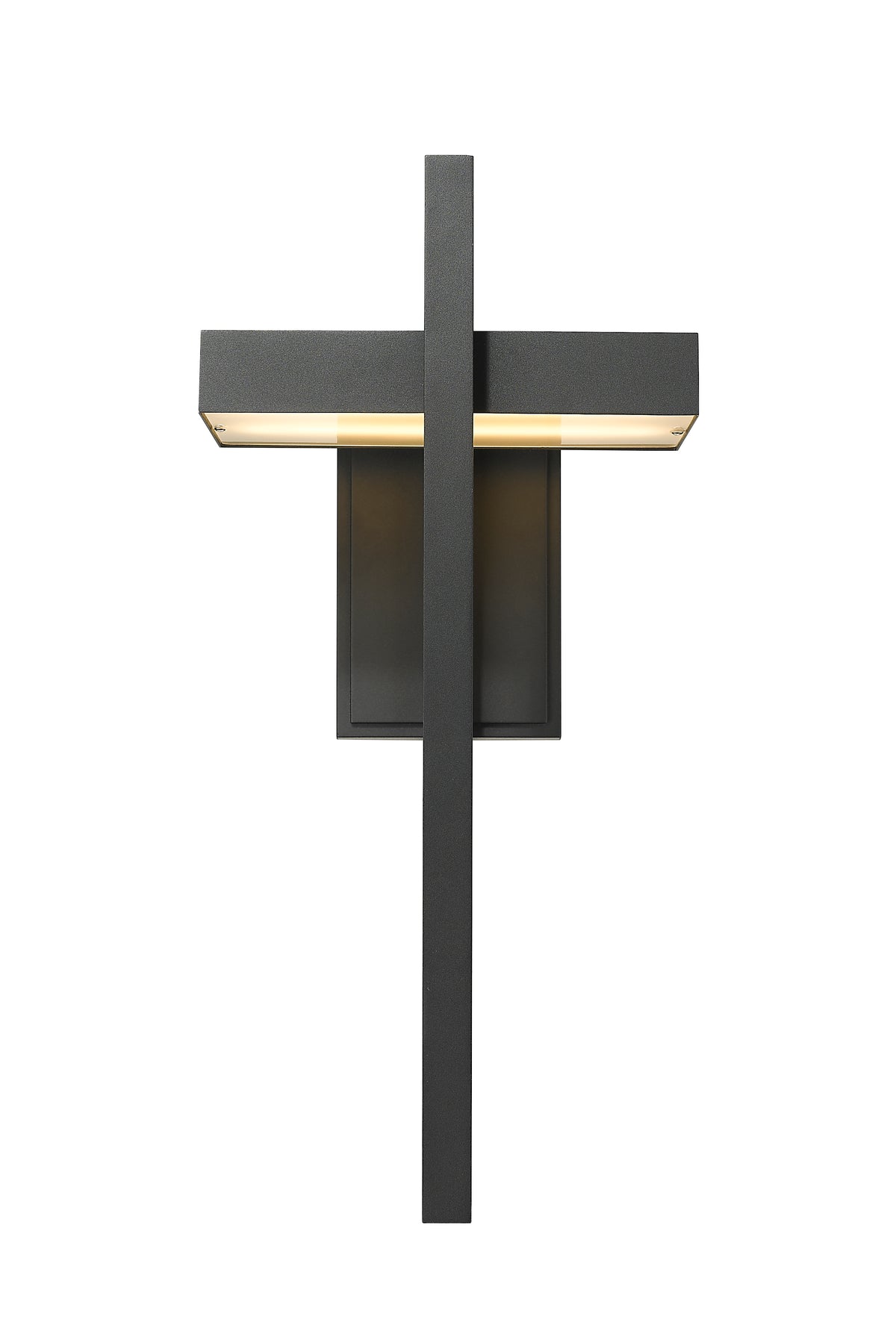 Lanterne murale extérieure Luttrel Noir, 11 3/4" – vue 5