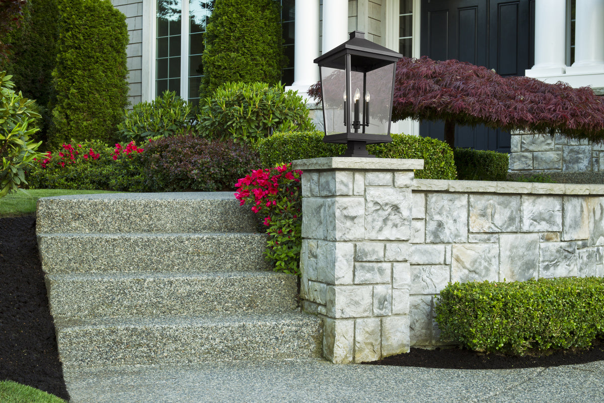 Lanterne extérieure sur socle Beacon Noir, 32" – vue 2