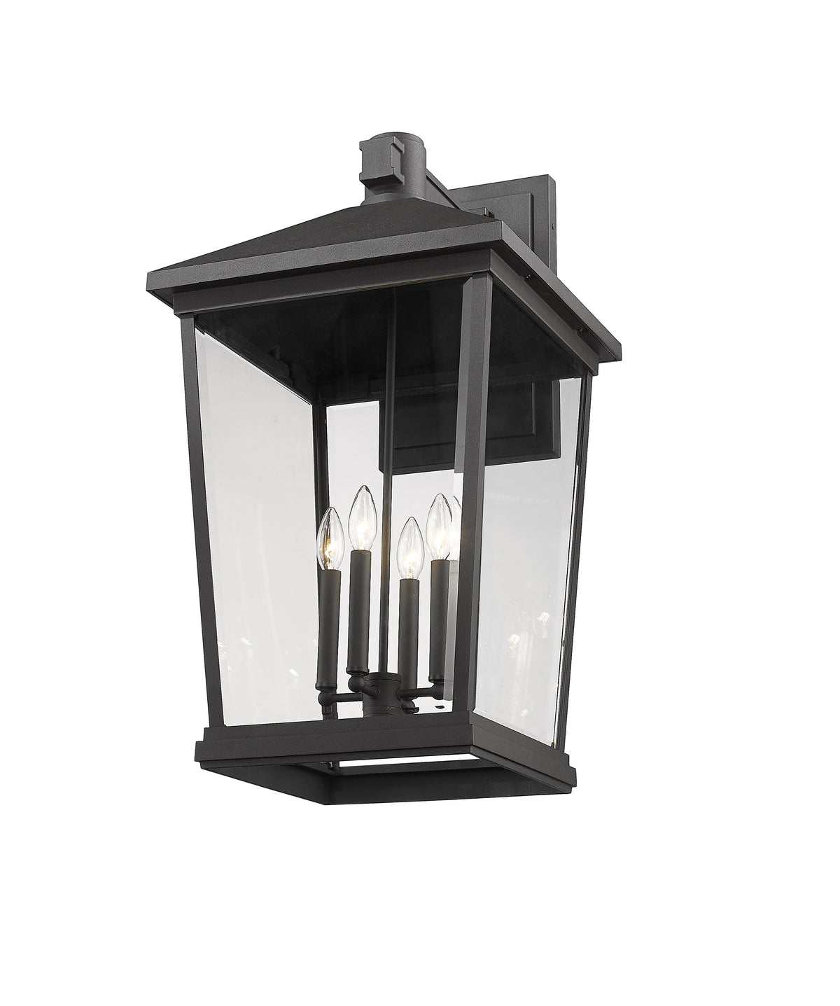 Lanterne murale extérieure Beacon Noir, 16" – vue 5