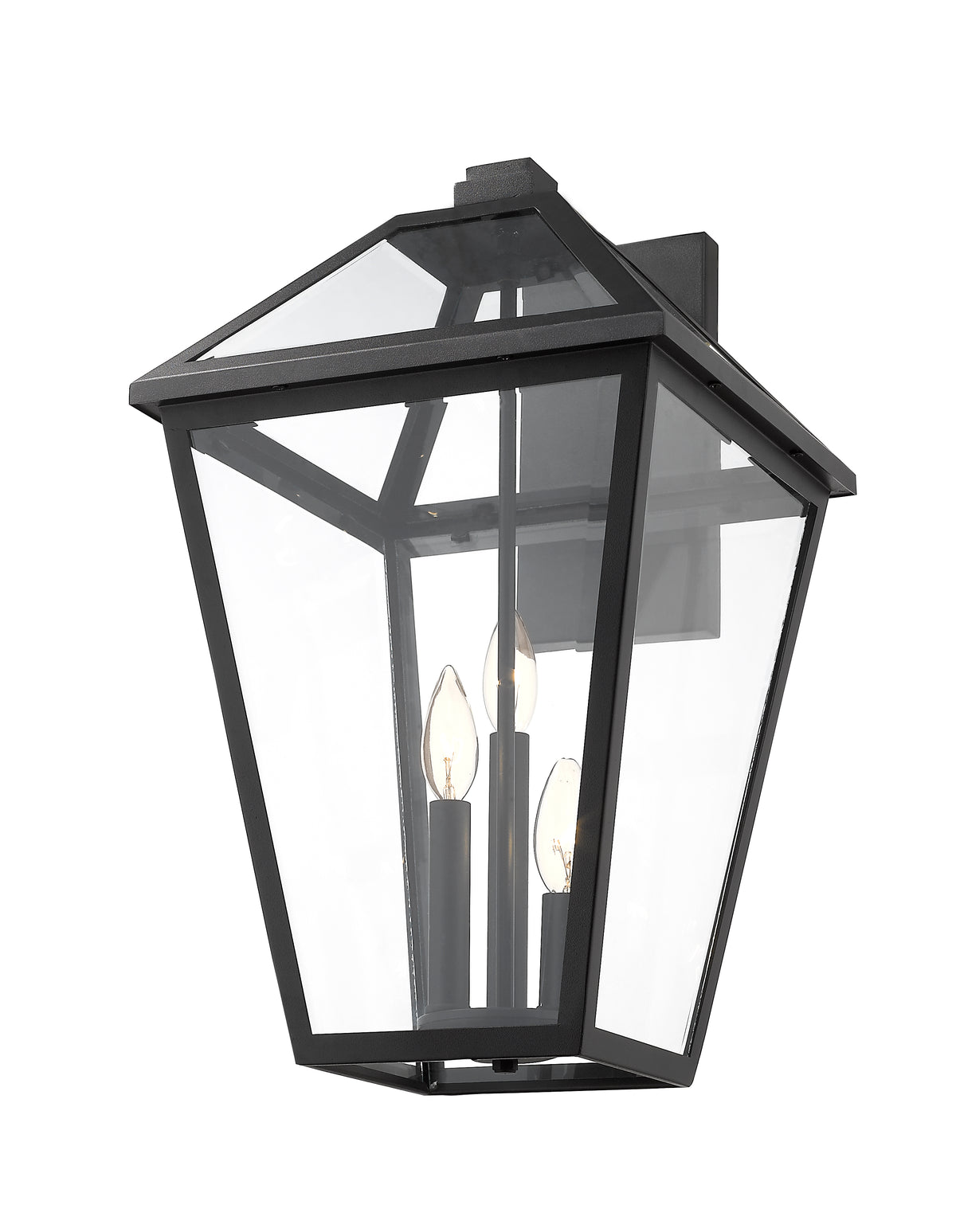 Lanterne murale extérieure Talbot Noir, 10" – vue 5