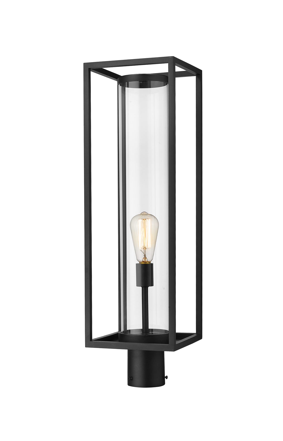 Tête de pôteau extérieure Dunbroch Noir, 27 3/4" – vue 3