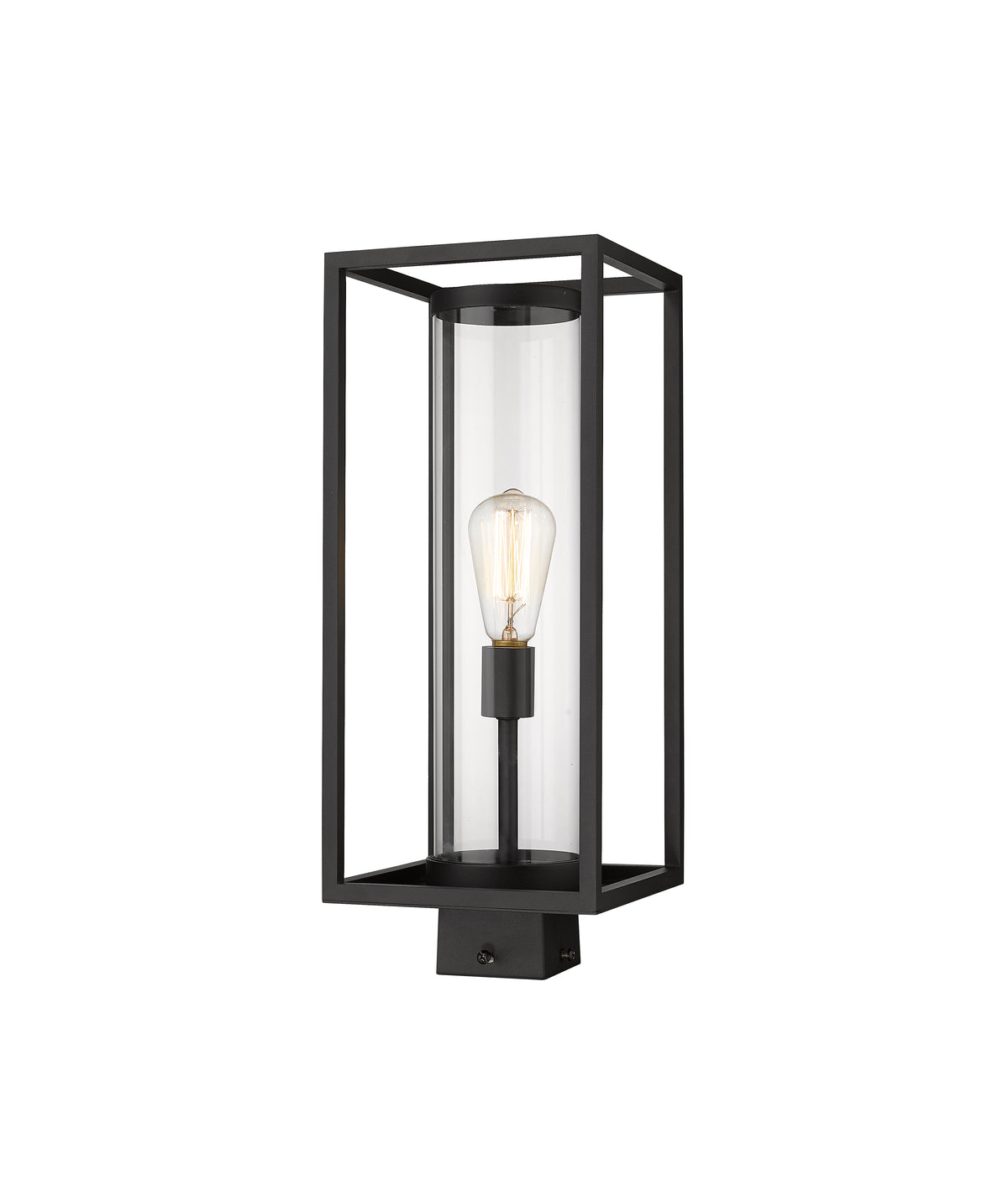 Tête de pôteau extérieure Dunbroch Noir, 20 1/4" – vue 3