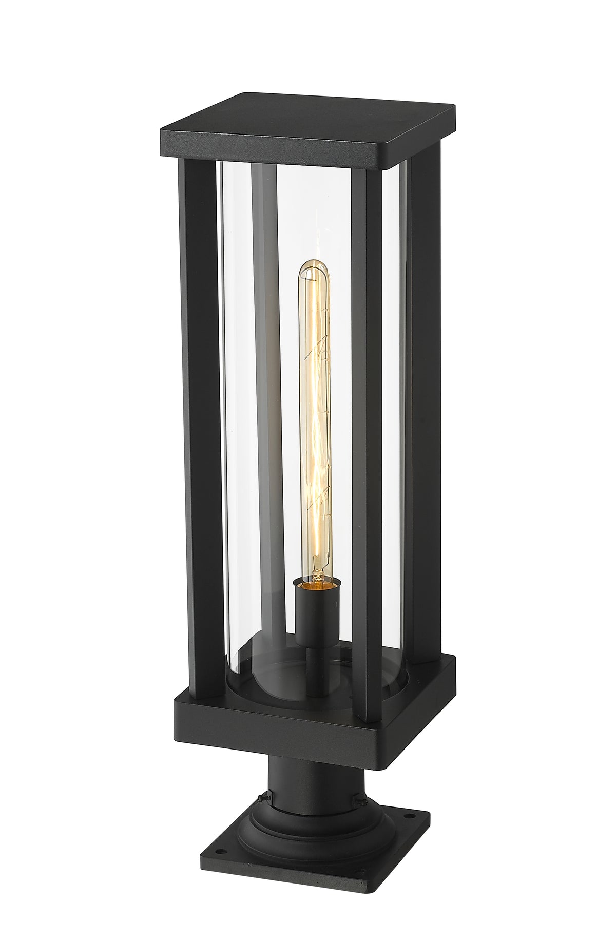 Lanterne extérieure sur socle Glenwood Carré, 22" – vue 5