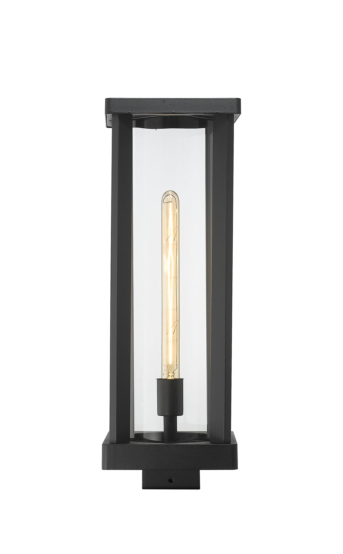 Tête de pôteau extérieure Glenwood Carré, 20" – vue 2