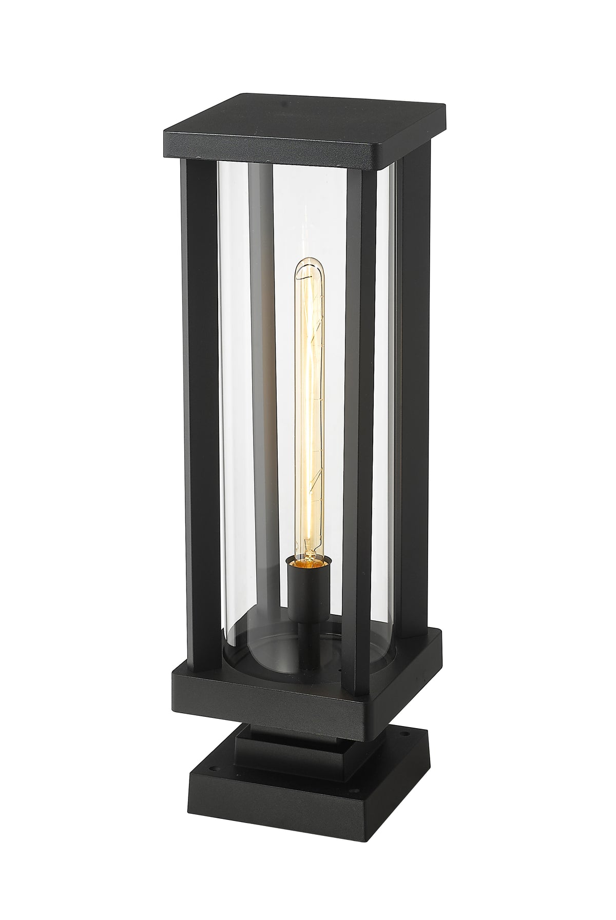 Lanterne extérieure sur socle Glenwood Carré, 22 1/2" – vue 5