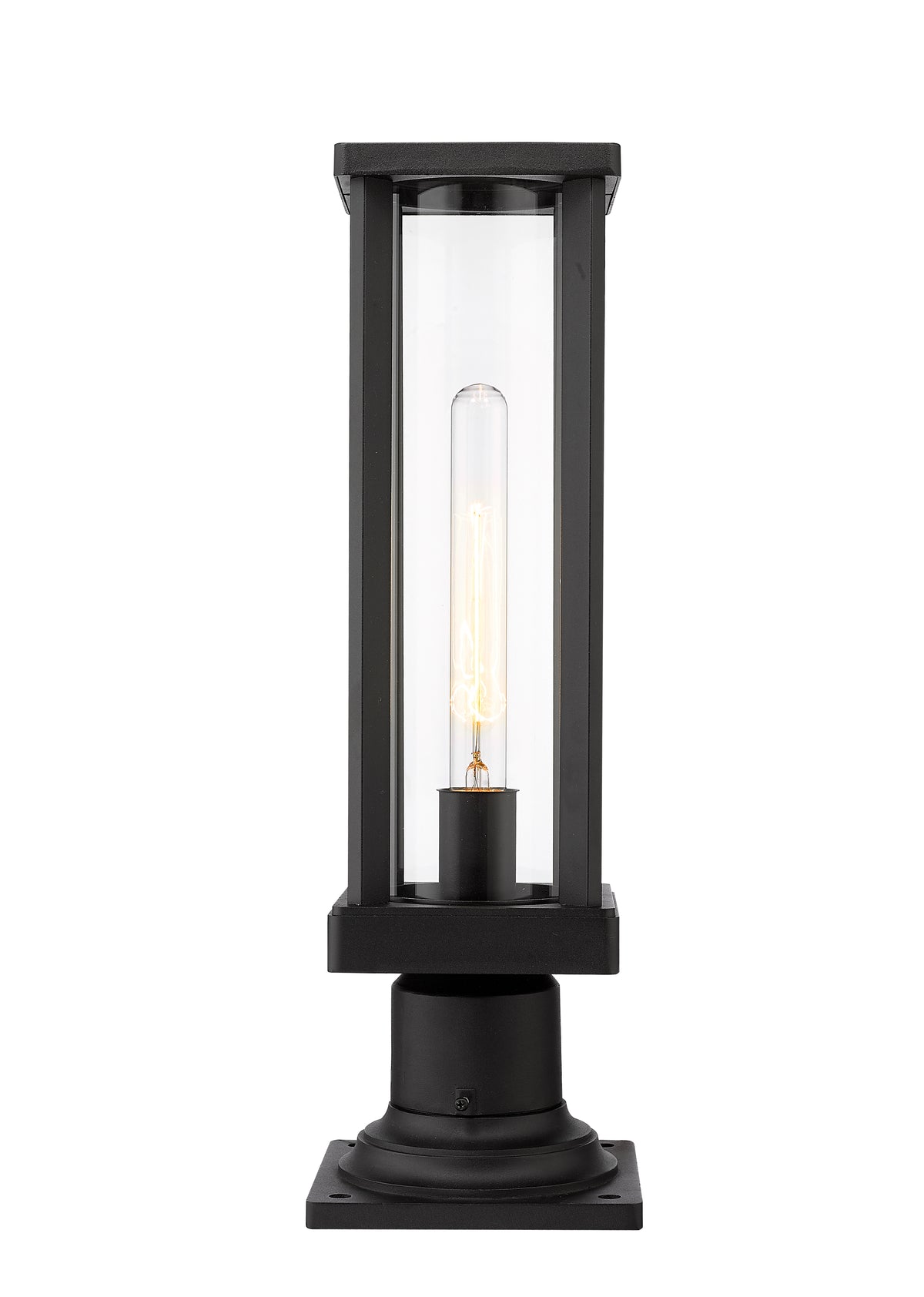Lanterne extérieure sur socle Glenwood Carré, 16" – vue 4