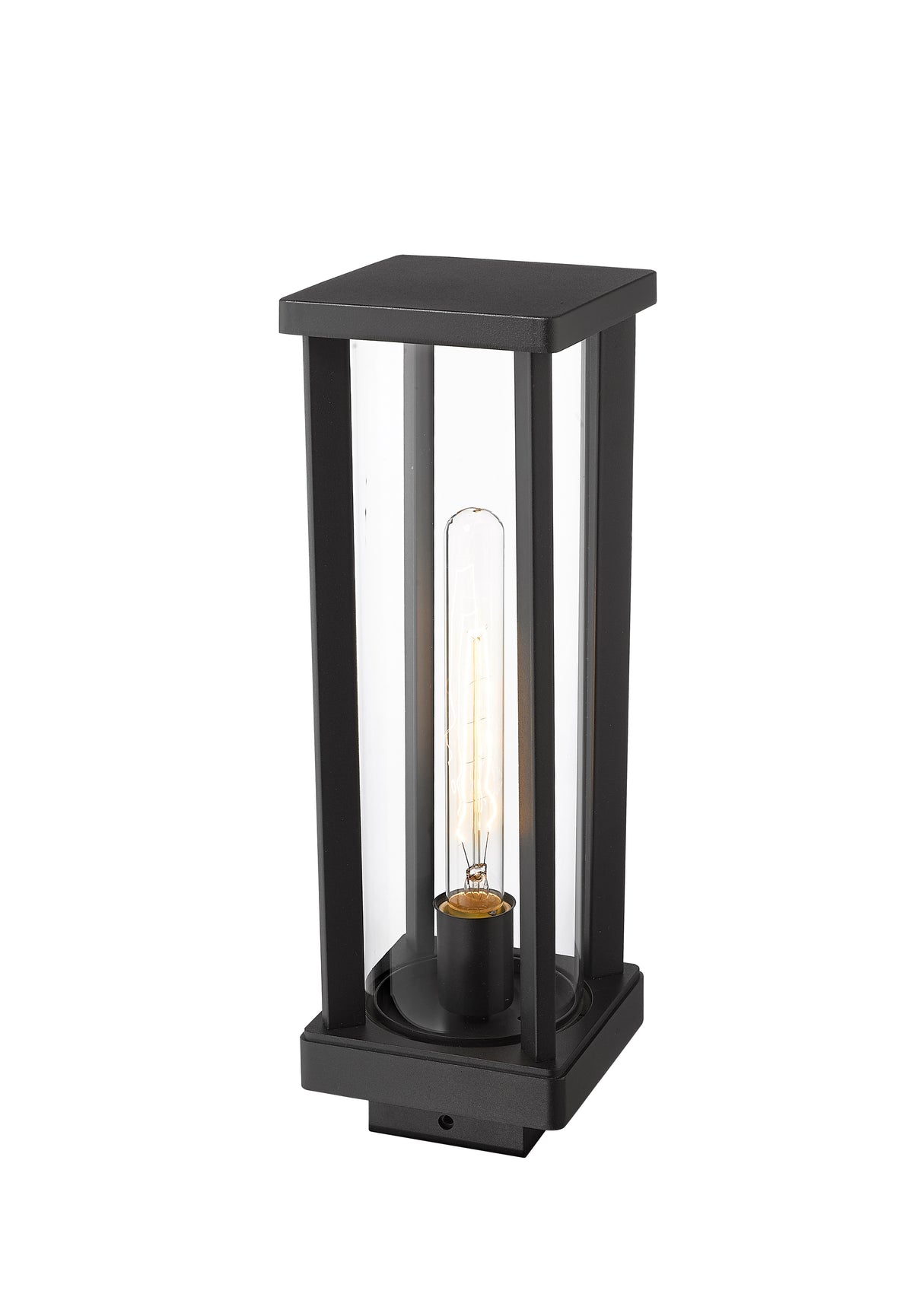Tête de pôteau extérieure Glenwood Carré, 15" – vue 3