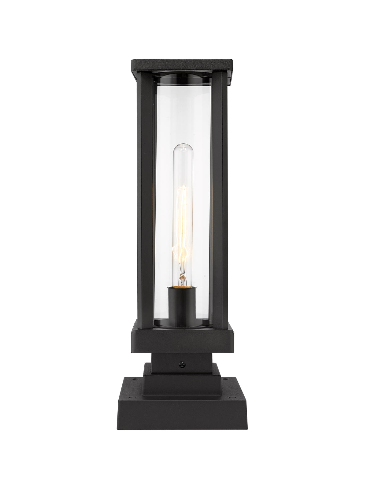 Lanterne extérieure sur socle Glenwood Carré, 17 1/2" – vue 4