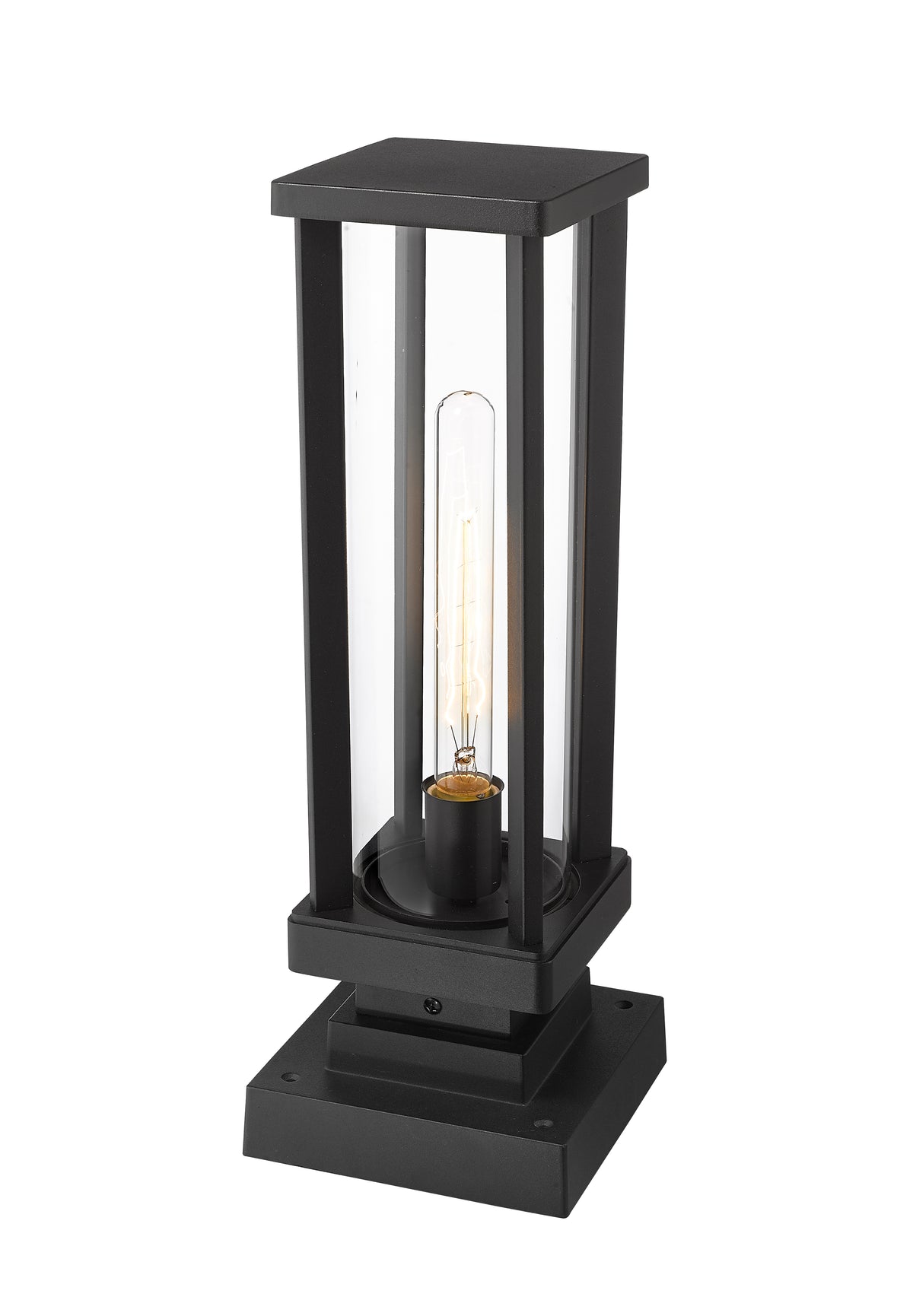 Lanterne extérieure sur socle Glenwood Carré, 17 1/2" – vue 5