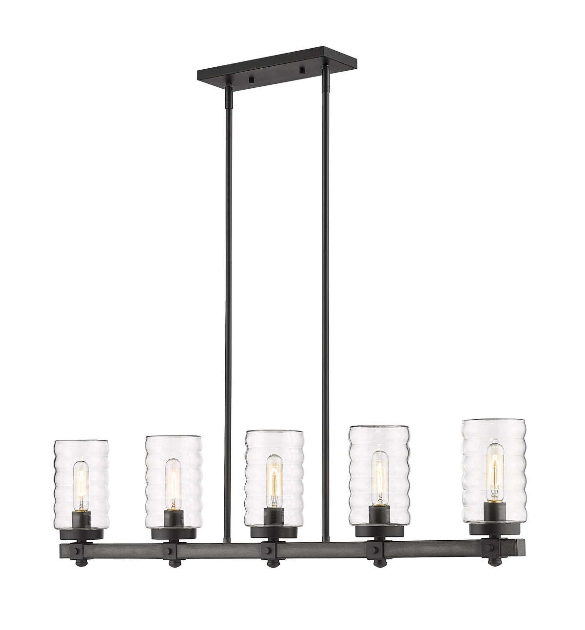 Suspension linéaire Tahoe Bardeau gris cendré – vue 5