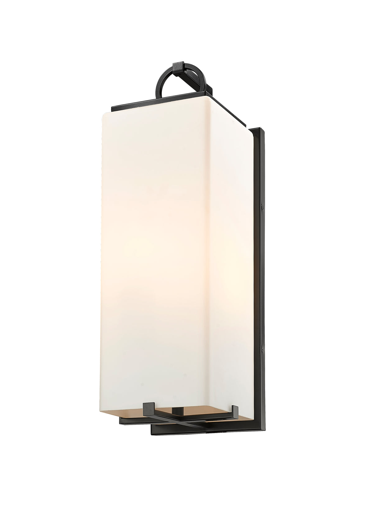 Applique extérieure Sana Opale blanc, 8" – vue 4