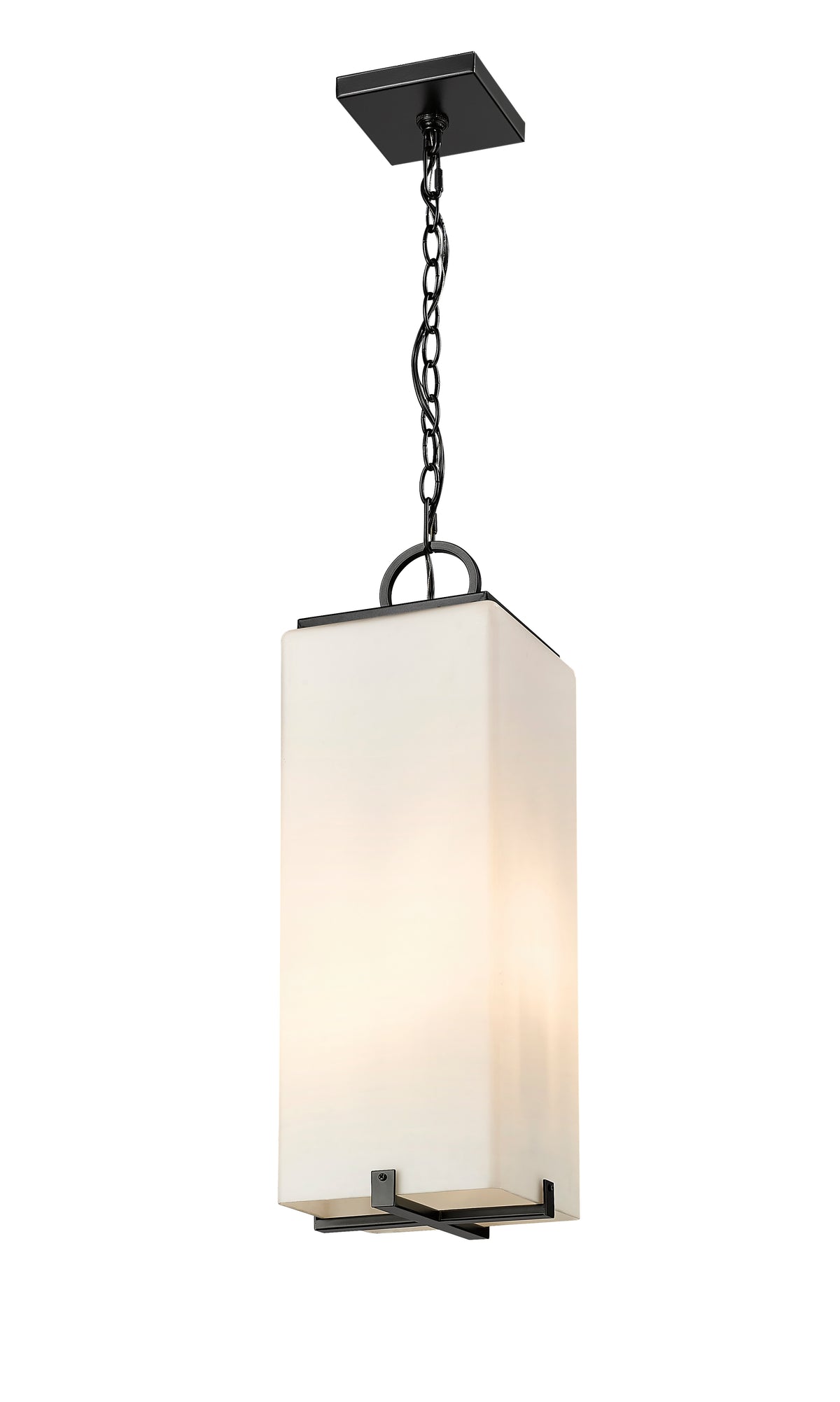 Suspension extérieure Sana Opale blanc, 8" – vue 4